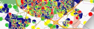 Gericht verspreiden; socio-demografische selecties