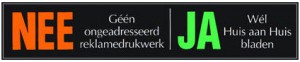 Bereik en de waardering van huis aan huis reclamefolders groeit