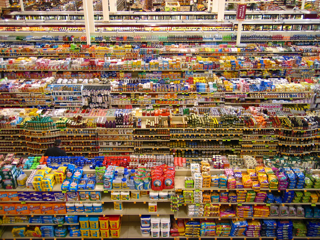 Minder vestigingen voor helft supermarkten