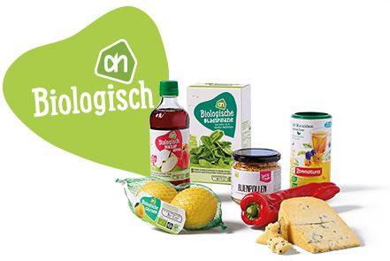 Nieuwe biologische producten in Albert Heijn